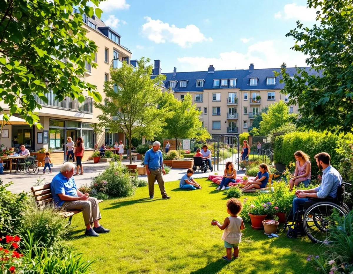 L'alinéa dans le logement social : fondement d'un habitat inclusif en France